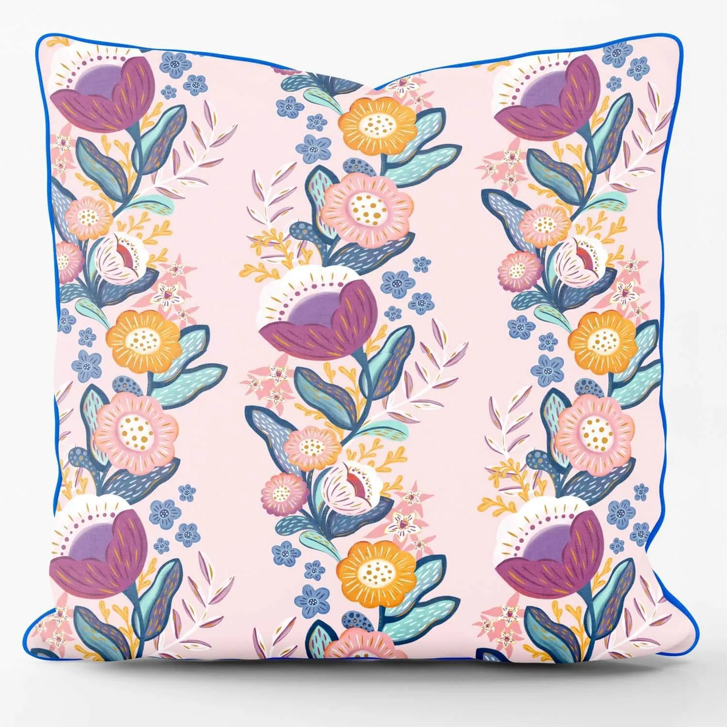 Apple Pie Poetry Pink - House Of Turnowsky Cushion