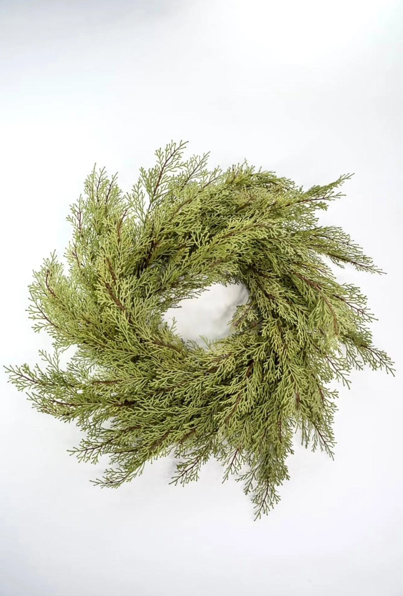 Cedar greenery wreath, 26”