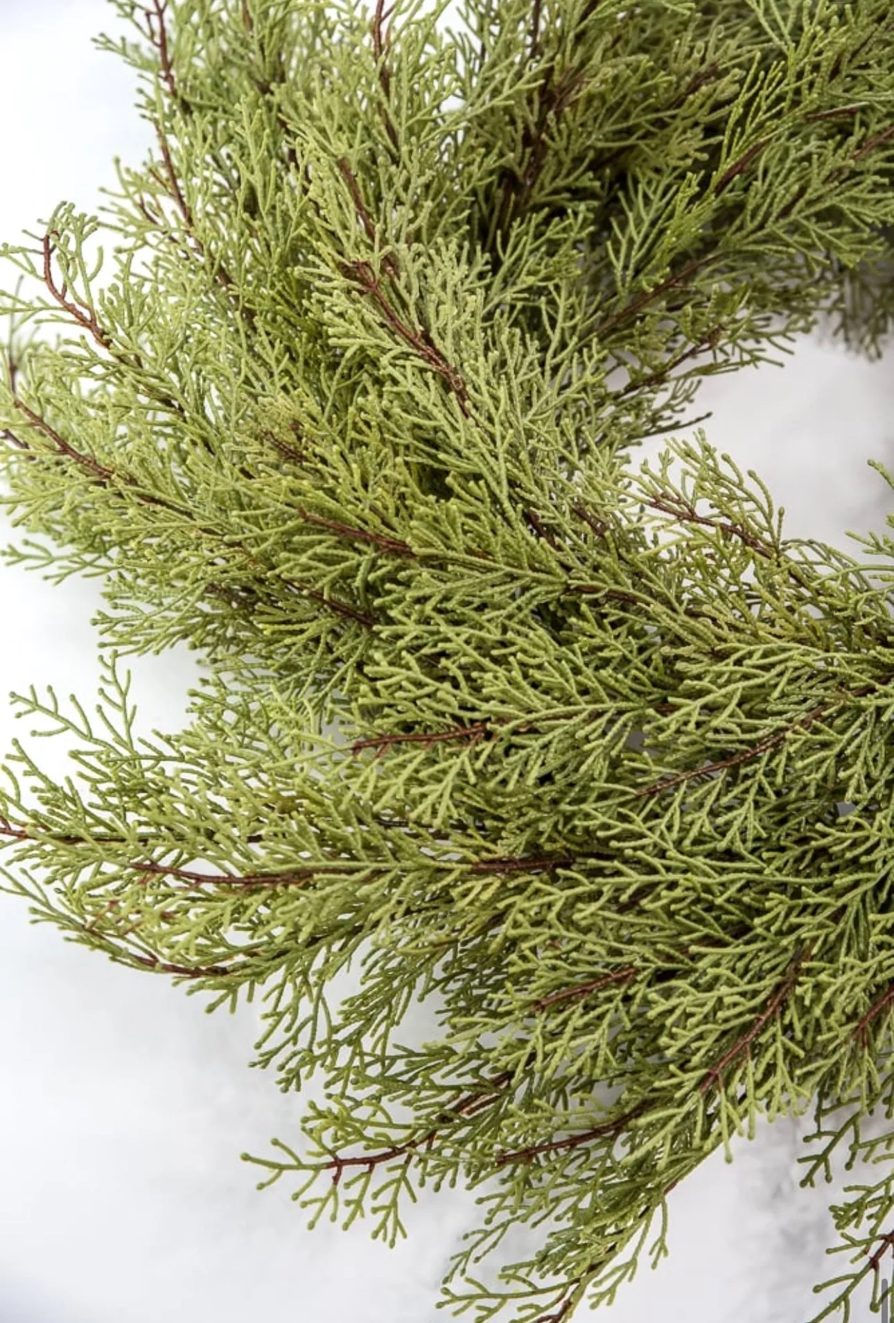 Cedar greenery wreath, 26”