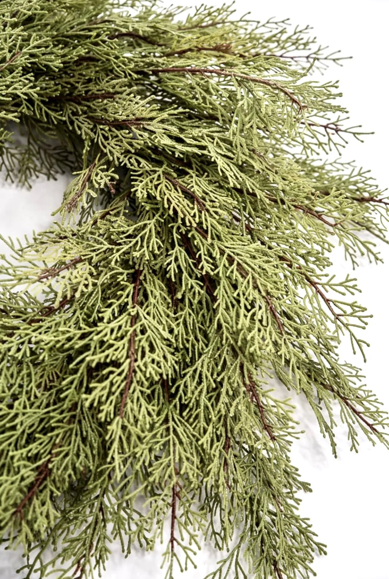 Cedar greenery wreath, 26”
