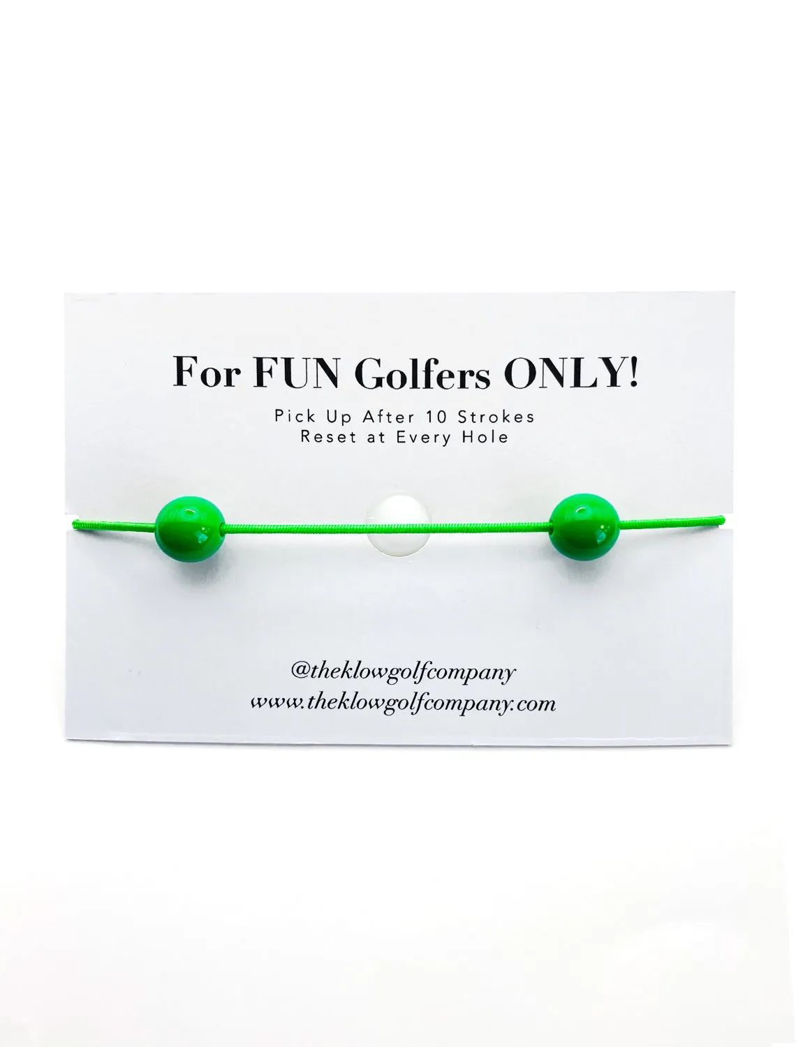 Golf Stroke Counter Bracelet - NAVY