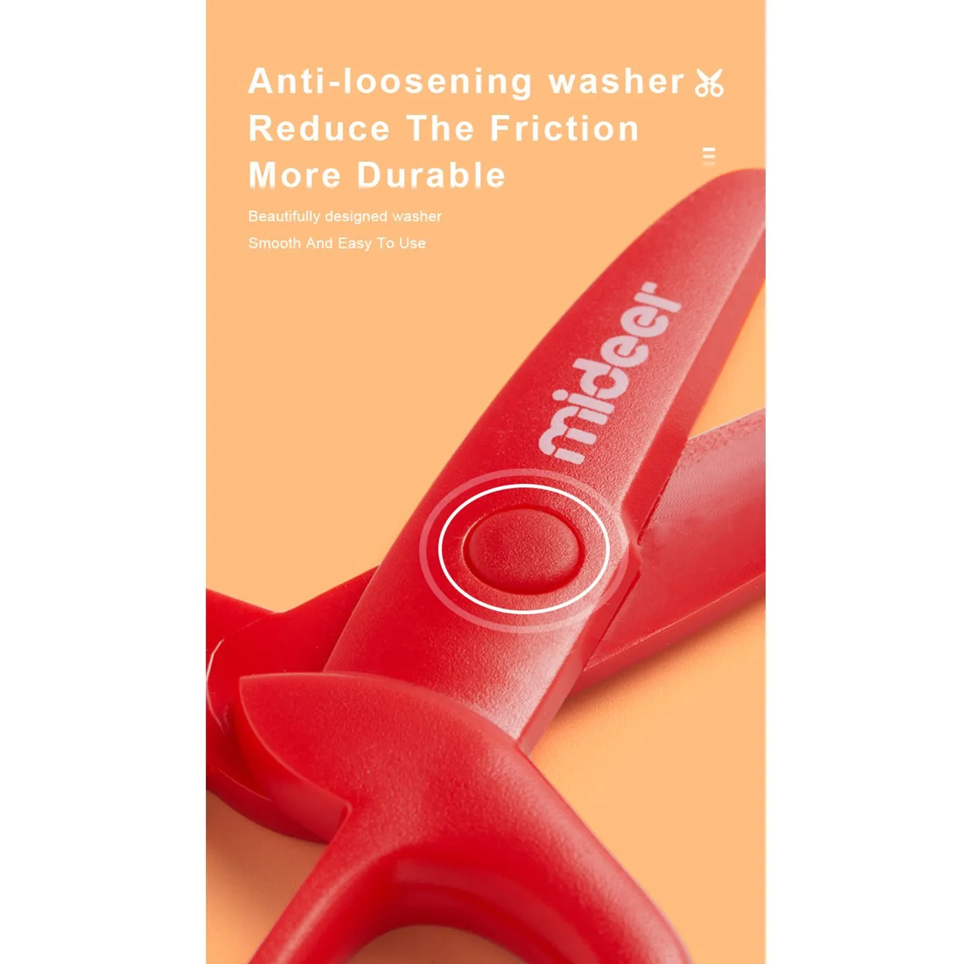 Kids Red Scissors
