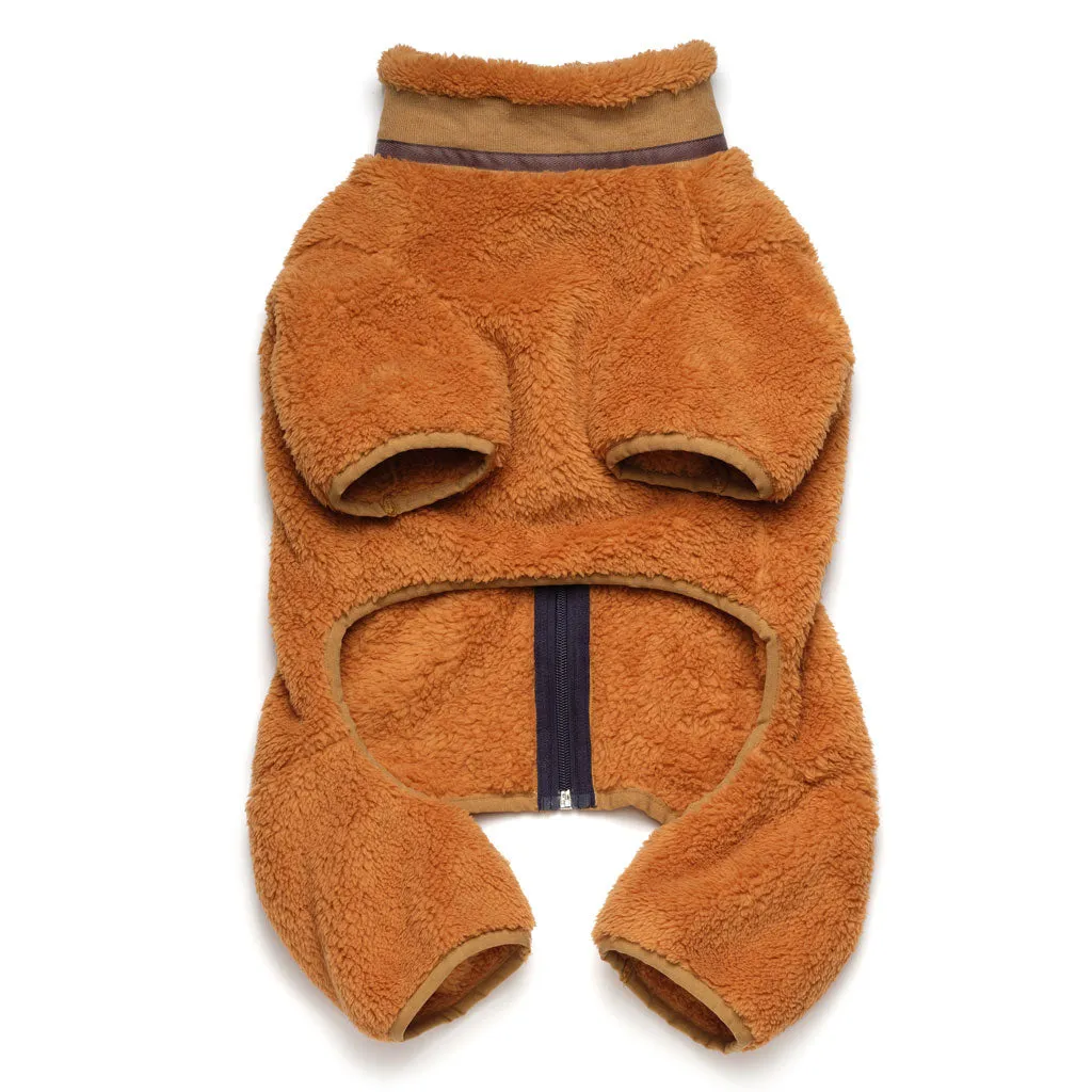 Love Thy Beast Cinnamon Teddy Bear Sherpa Onesie