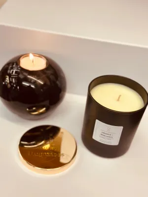 Matte Black (Orange & Bergamot) Scented Candle (Molton Brown Dupe)