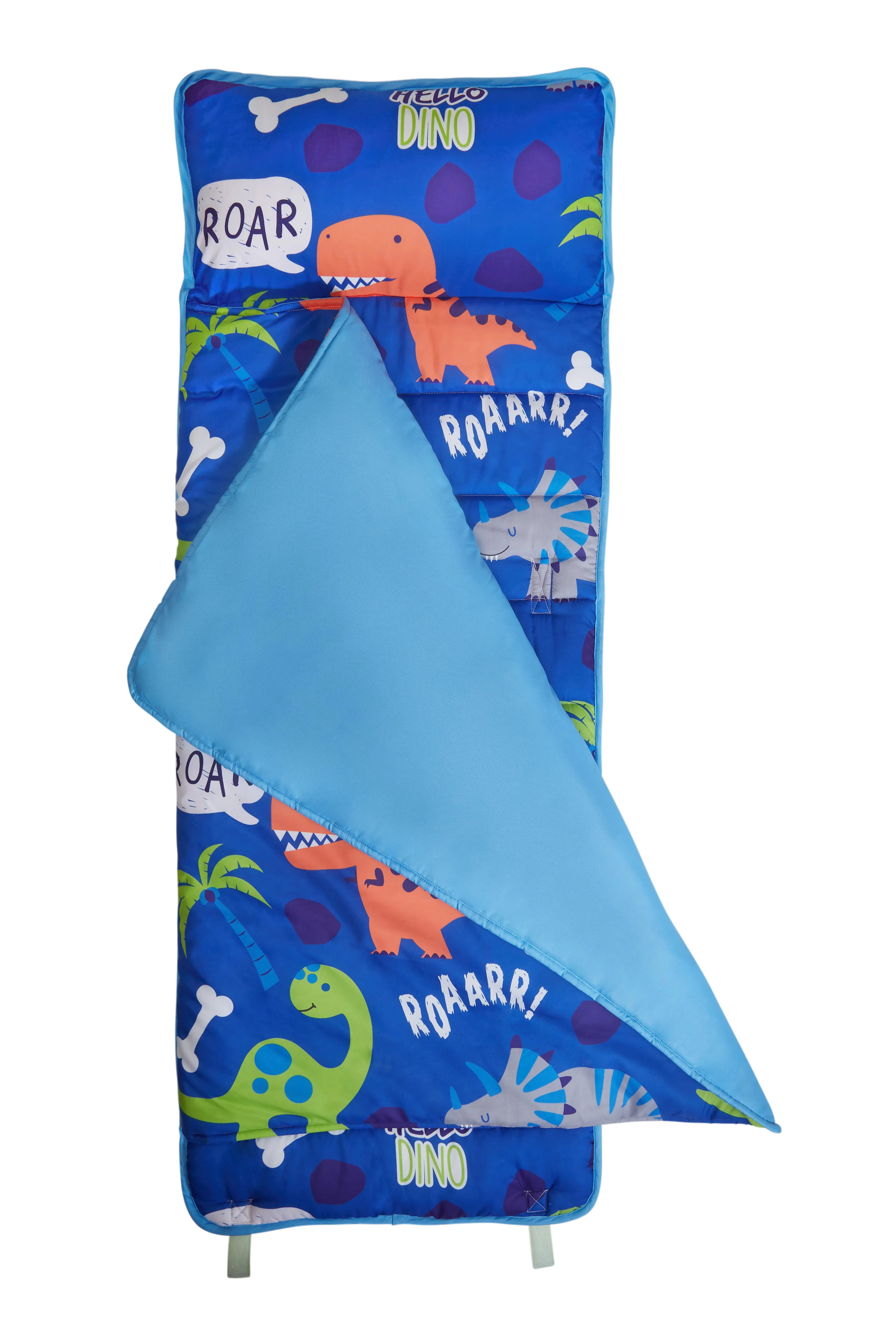 Roaring Dinos Nap Mat with Pillow