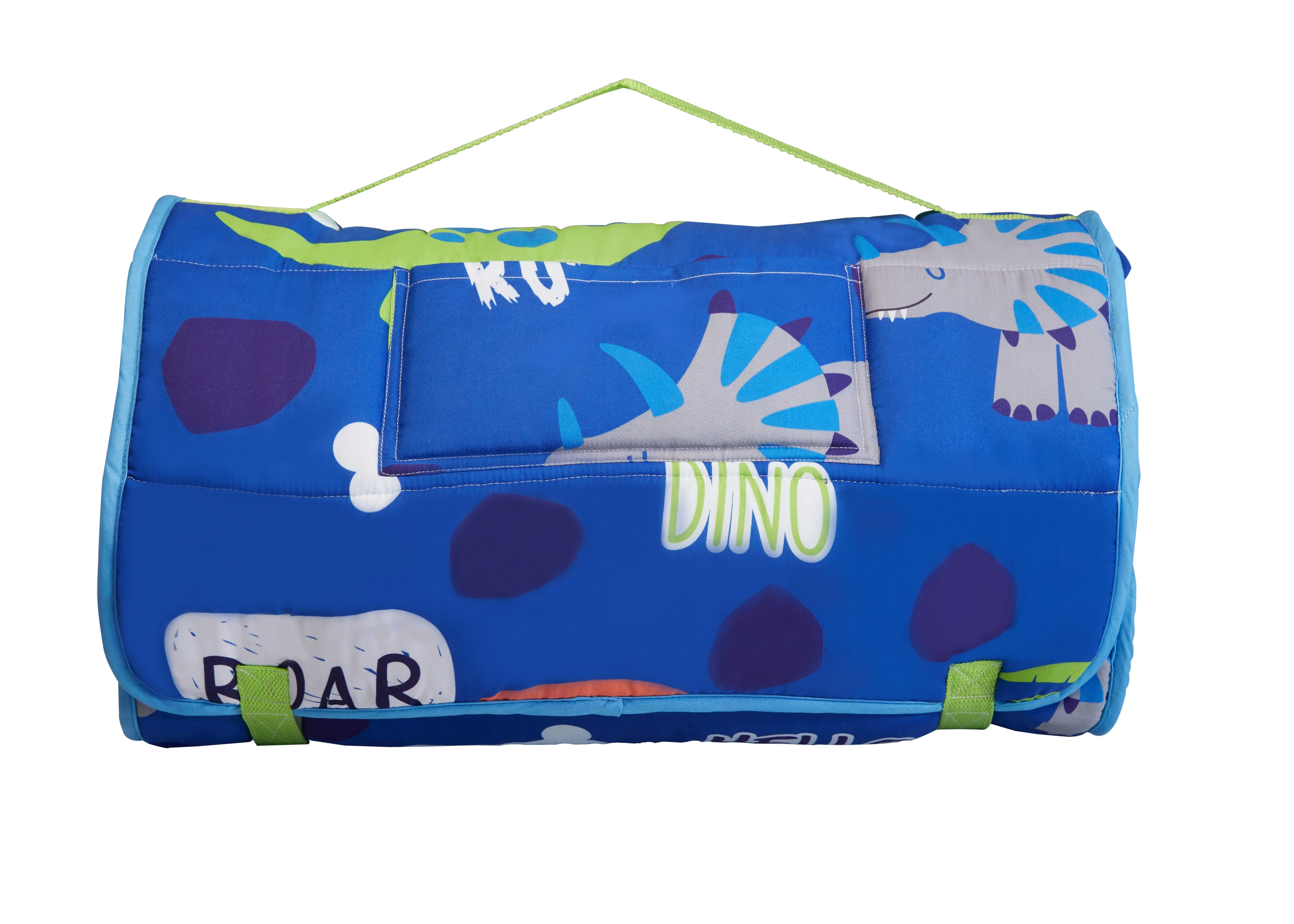 Roaring Dinos Nap Mat with Pillow