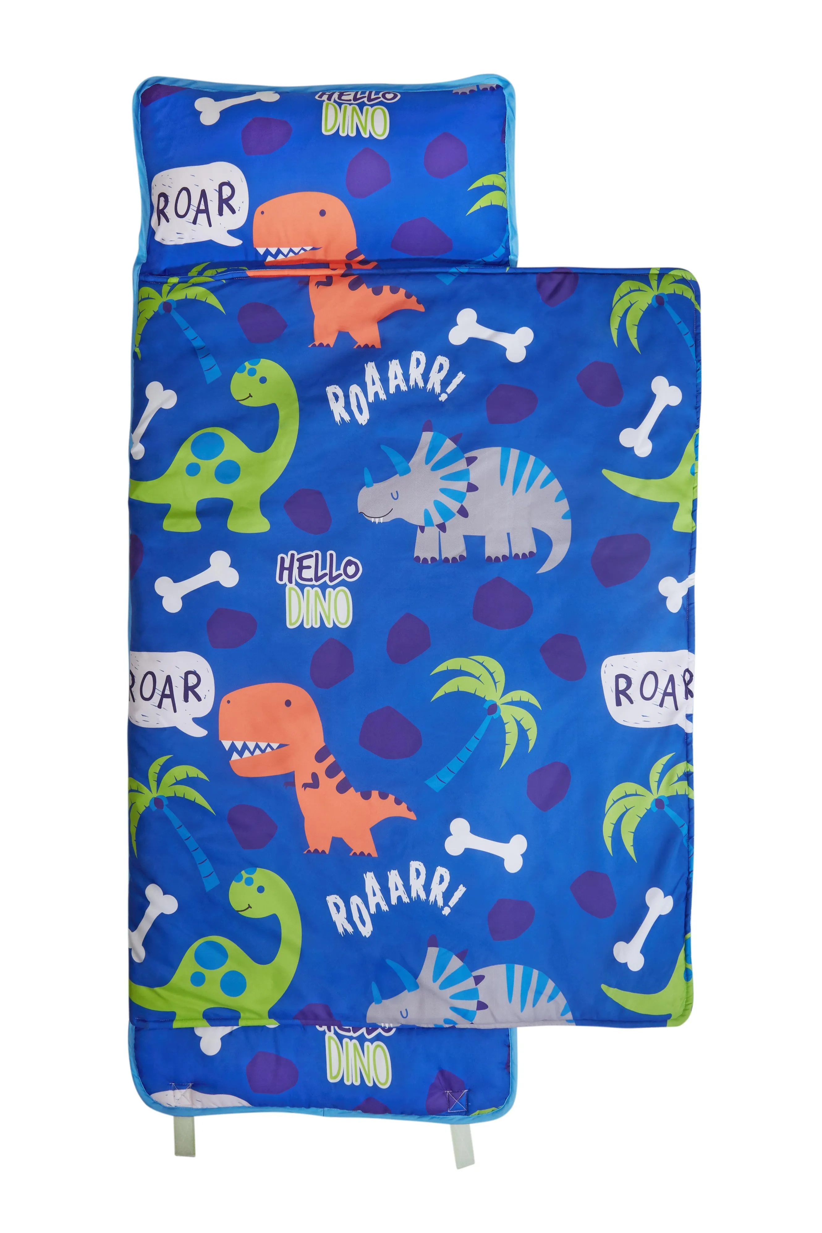 Roaring Dinos Nap Mat with Pillow