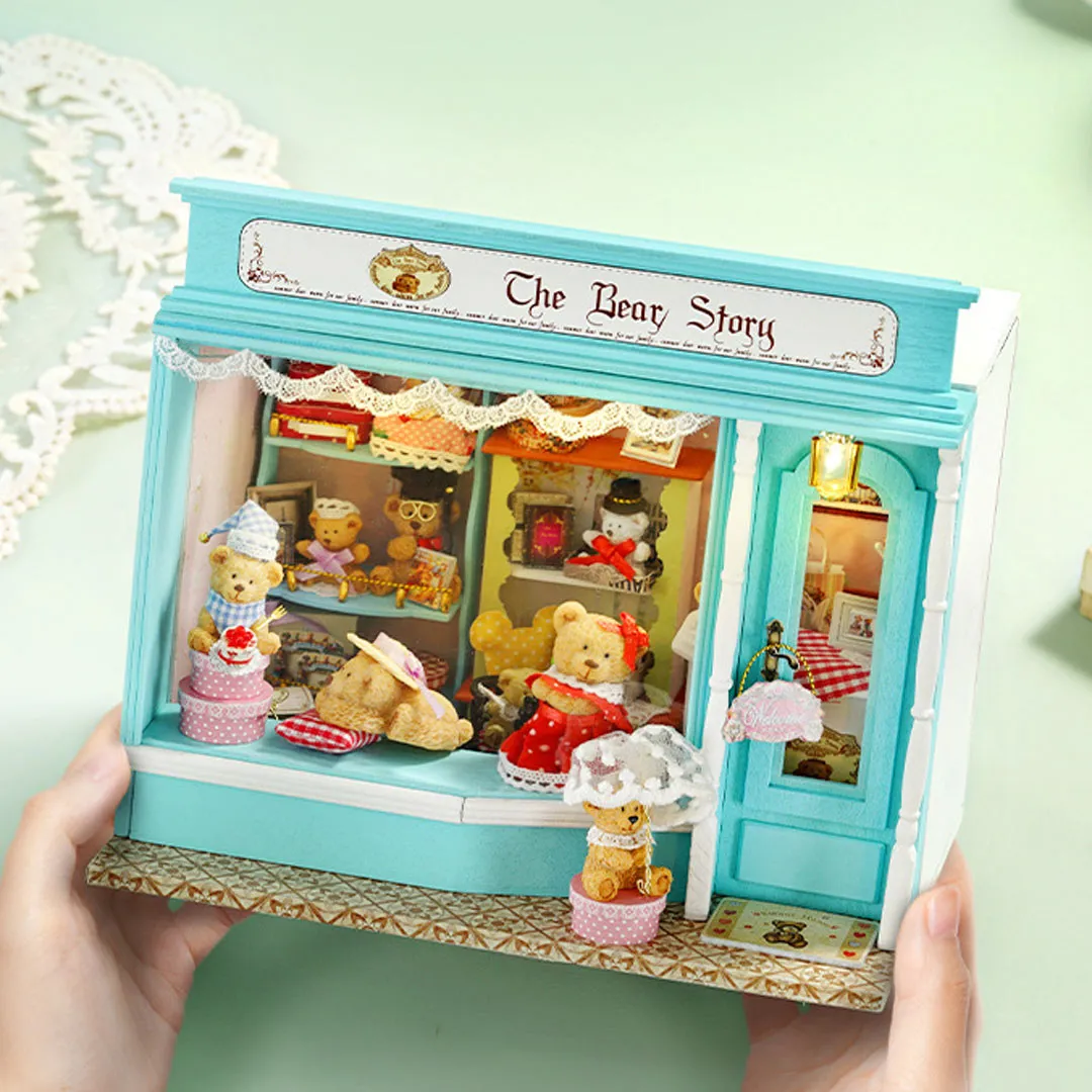 The Sweet House DIY Wooden Dollhouse Kit