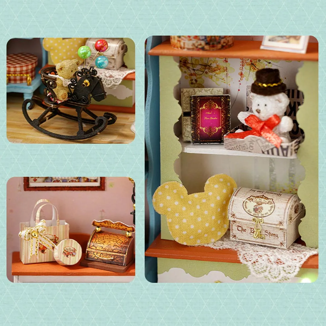 The Sweet House DIY Wooden Dollhouse Kit