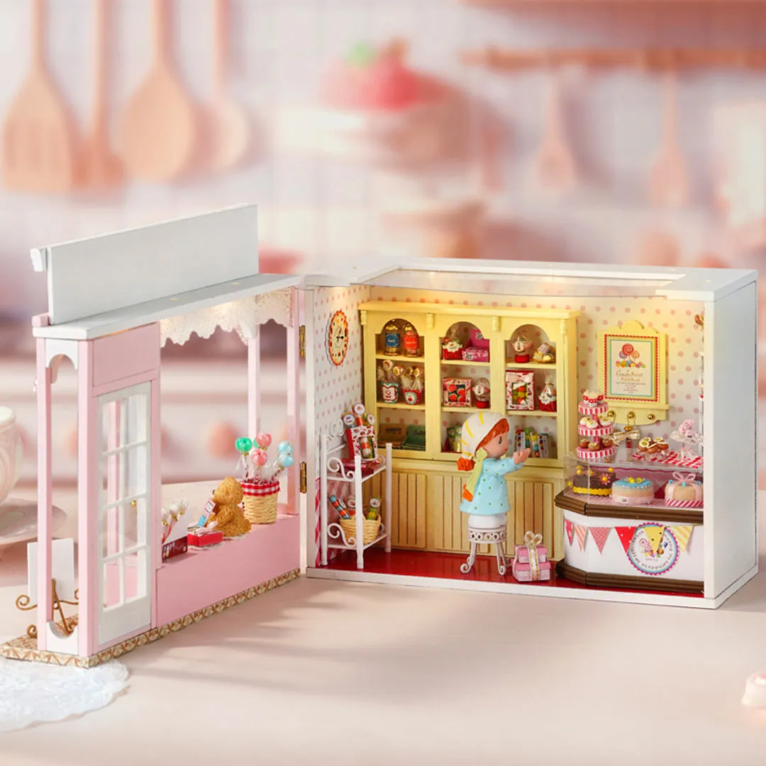 The Sweet House DIY Wooden Dollhouse Kit
