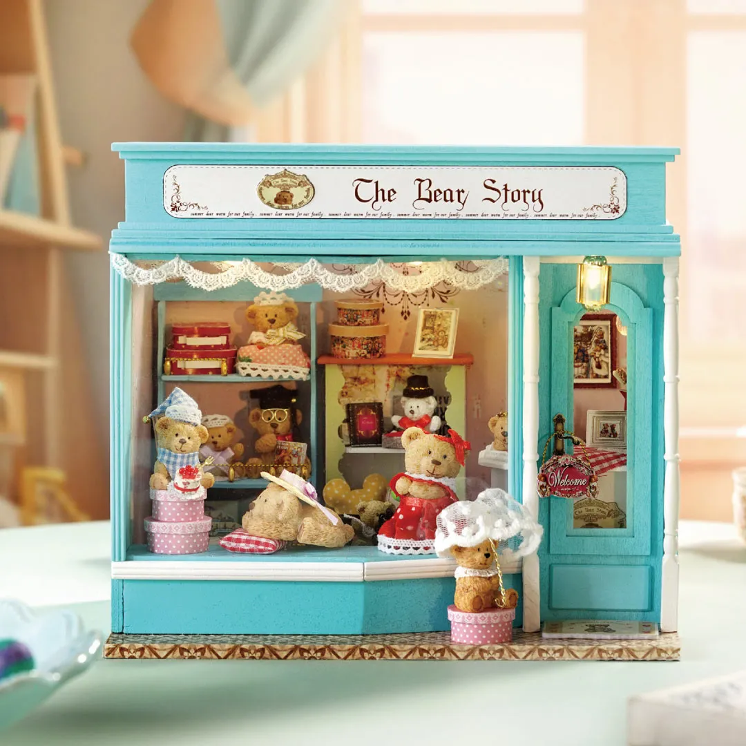 The Sweet House DIY Wooden Dollhouse Kit