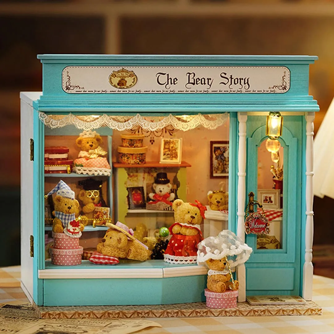 The Sweet House DIY Wooden Dollhouse Kit