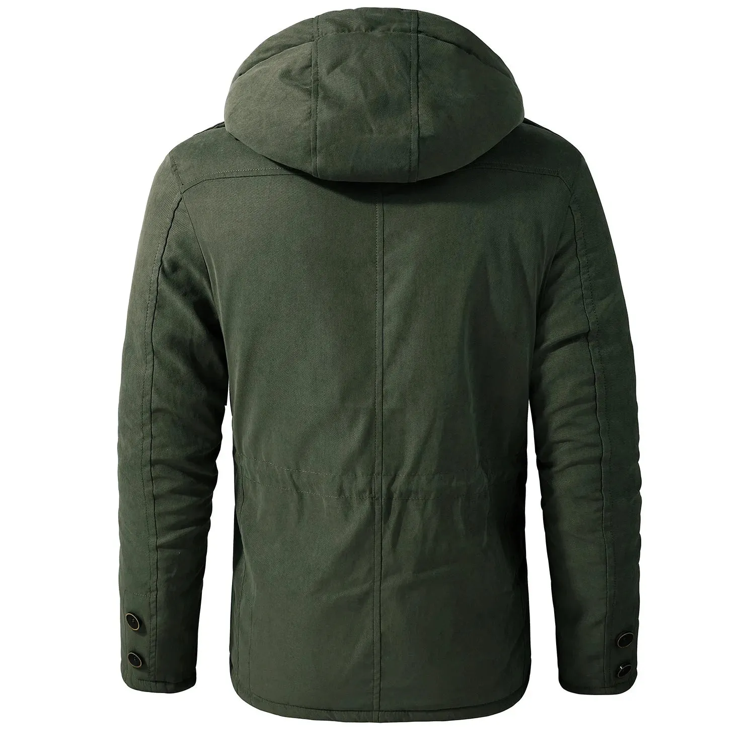 Wiaofellas  -  Autumn/Winter New Men's Large Plush Coat for Men's Casual Loose and Thickened Coat